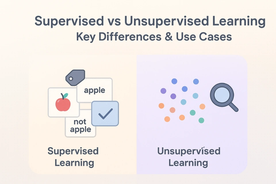 Supervised vs Unsupervised Learning: Key Differences, Use Cases and How to Choose the Right ML Approach