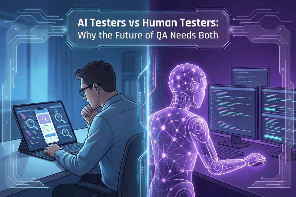 AI Tester vs Human Testers