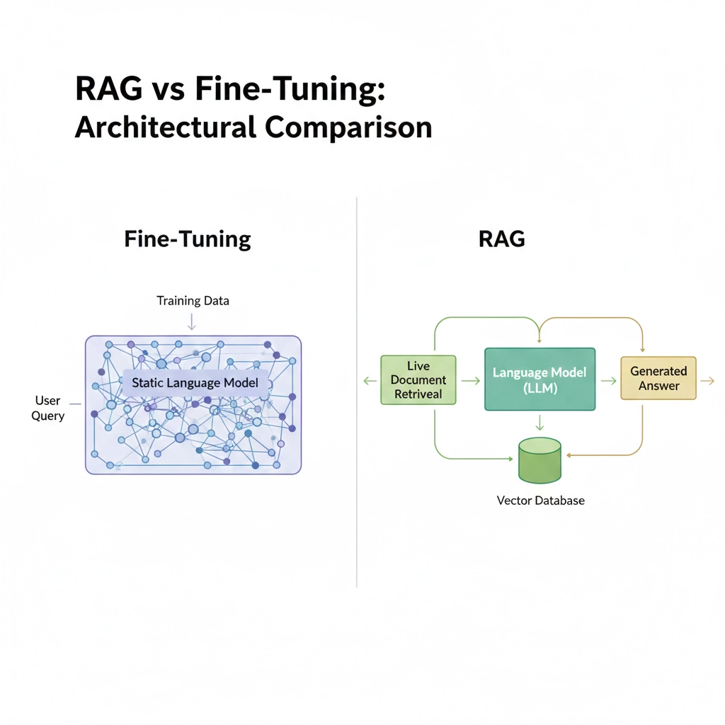 RAG vs Fine-Tuning: Side-by-Side Comparison