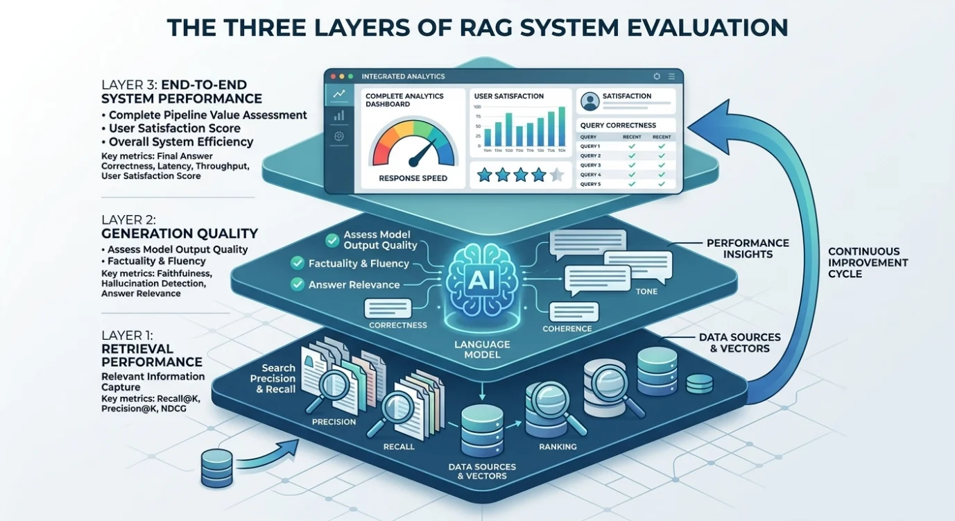 The Three Layers of RAG Evaluation