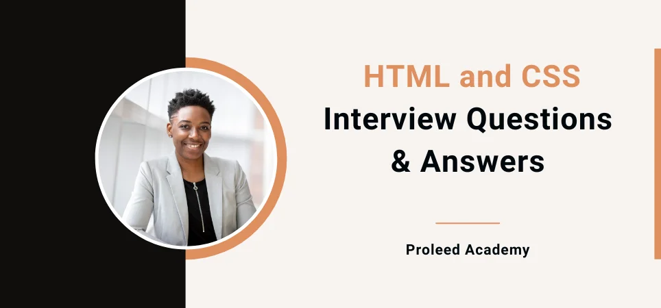 HTML and CSS Interview Questions & Answers