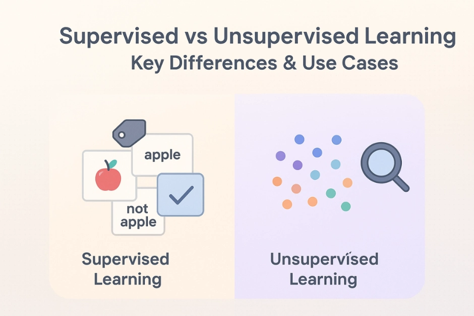Supervised vs Unsupervised Learning: Key Differences, Use Cases and How to Choose the Right ML Approach